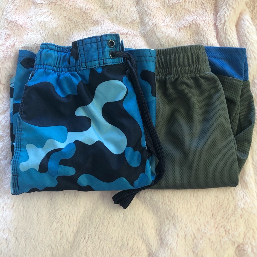 Boys swim trunks and shorts bundle